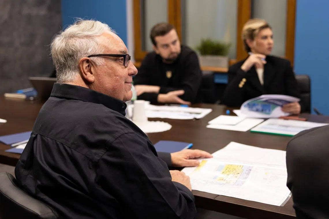 Howard Buffett, son of billionaire investor Warren Buffett, has travelled to Ukraine several times during the war. 