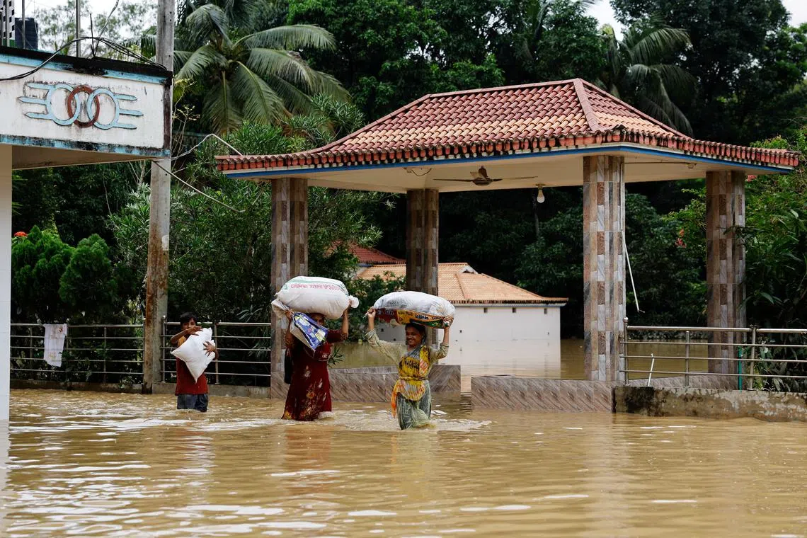 More than 5.8 million people have been affected by heavy rainfall in Bangladesh since late August.