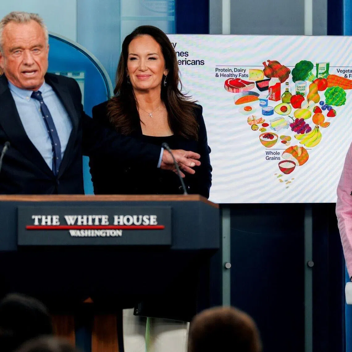 US secretary of Health and Human Services Robert F. Kennedy Jr. (left) had said that his own panel would “have no conflicts of interest”.