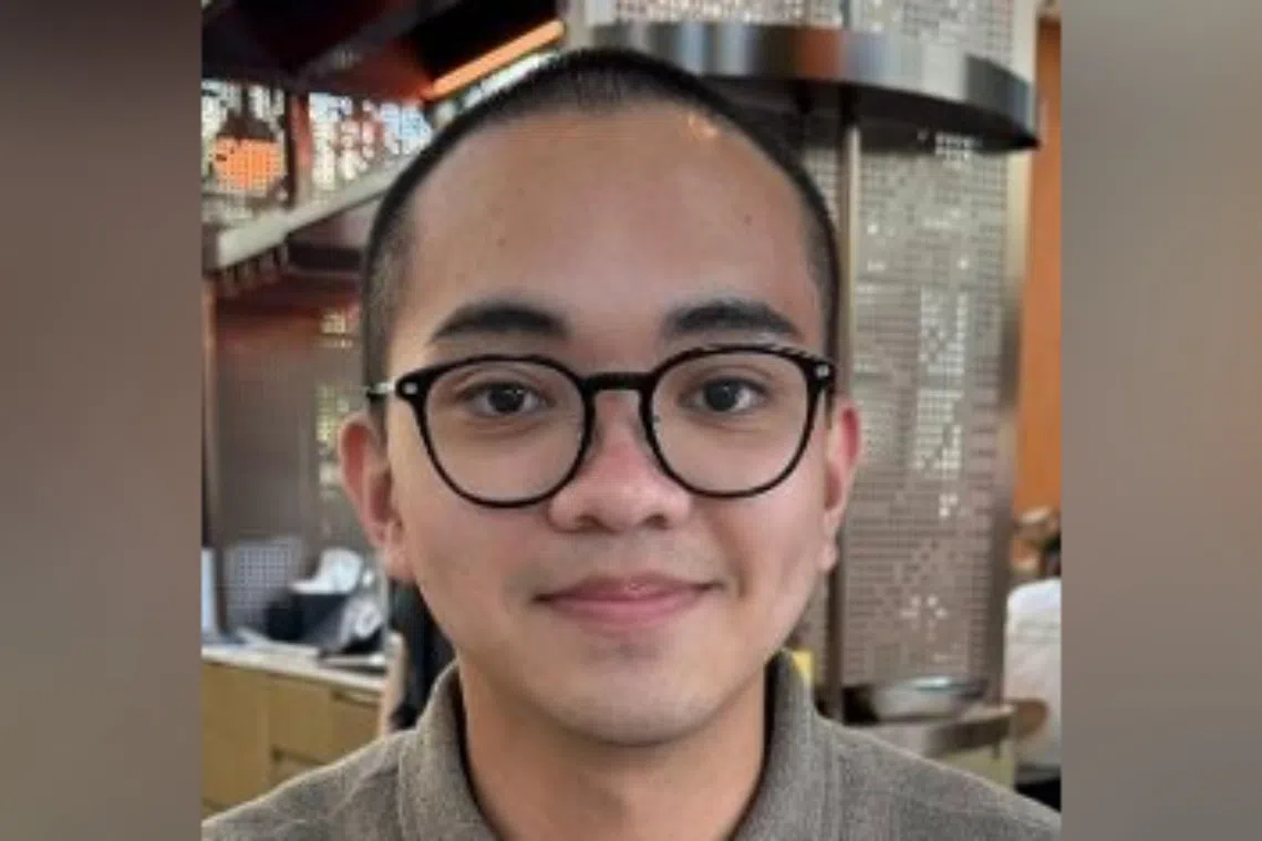 Anyone with information on Juane Gabriel Concengco Taparan is requested to contact the police.