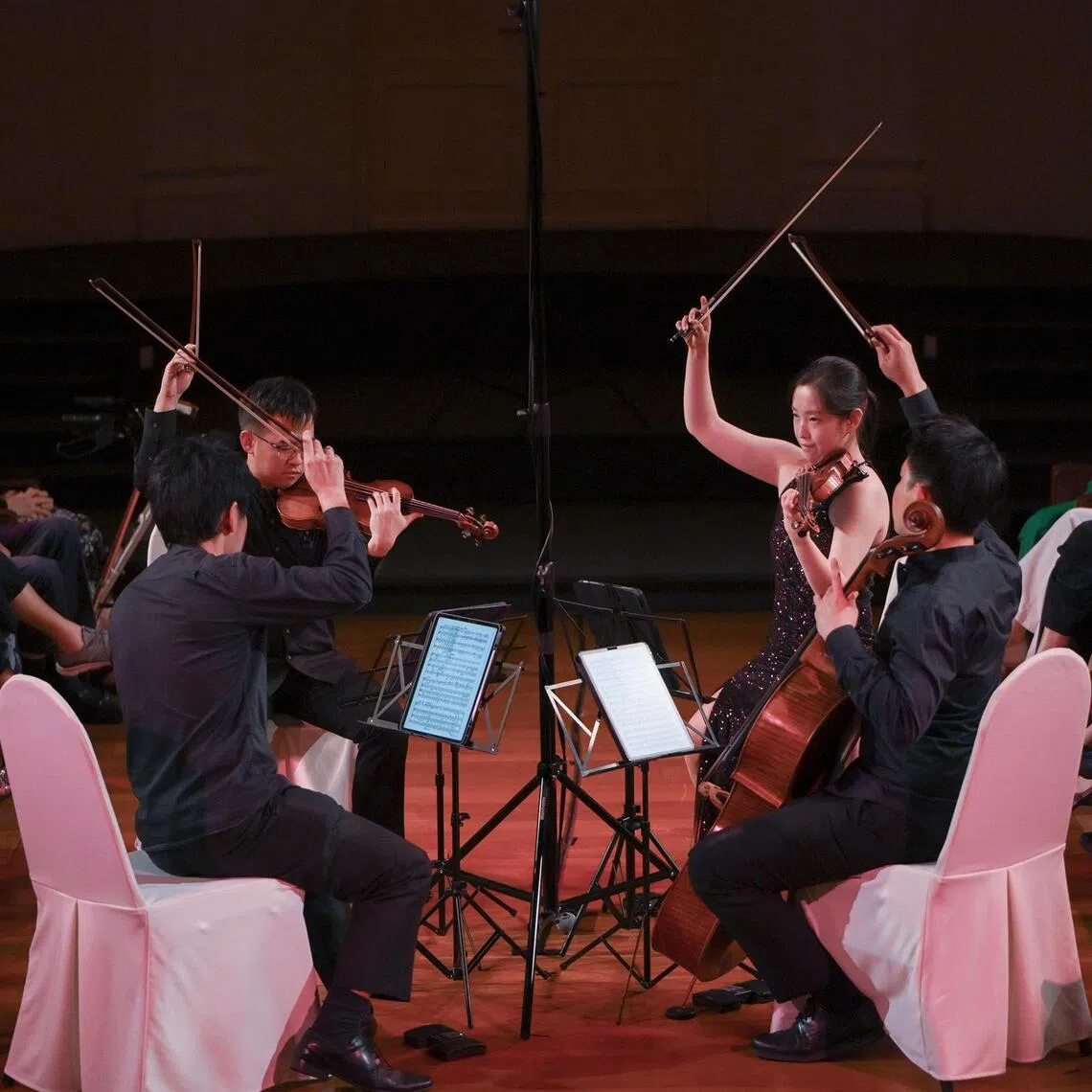 The Concordia Quartet gave a recital at the Chamber at the Arts House on November 21.