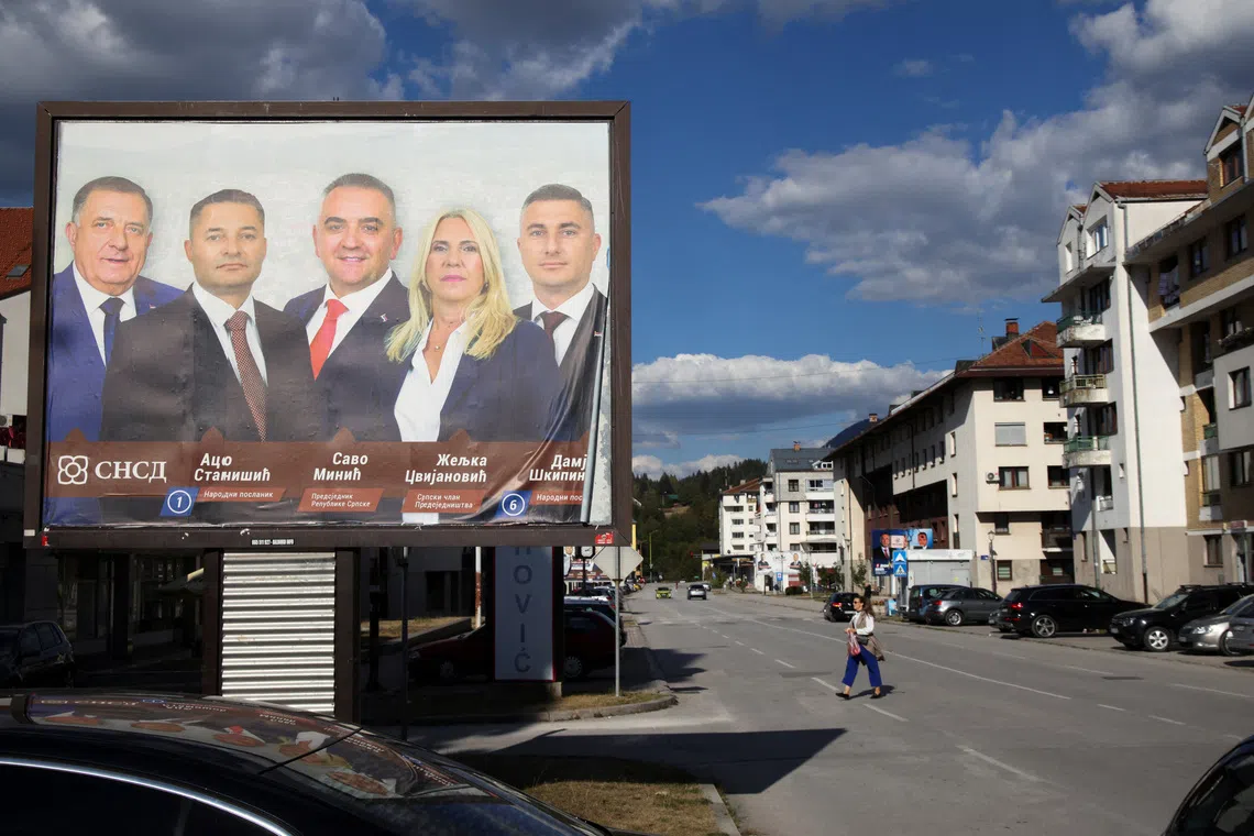 Bosnia votes as foreign powers jostle for influence