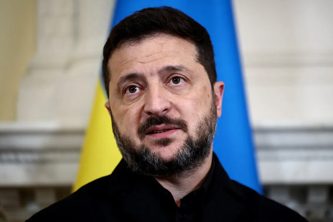 Ukraine’s President Volodymyr Zelensky said he felt betrayed by Trump, and that it’s a pity Ukraine’s losing a ‘strong partner’.