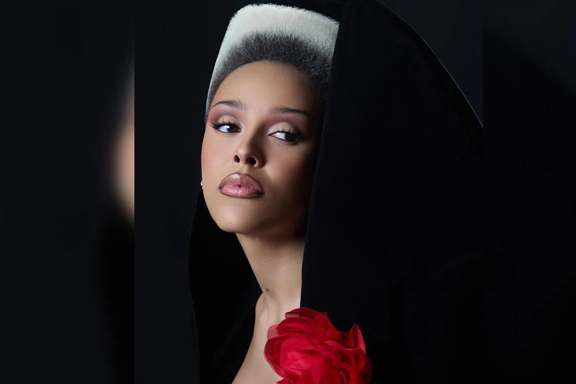 US singer and rapper Doja Cat is known for hits such as Say So (2020).