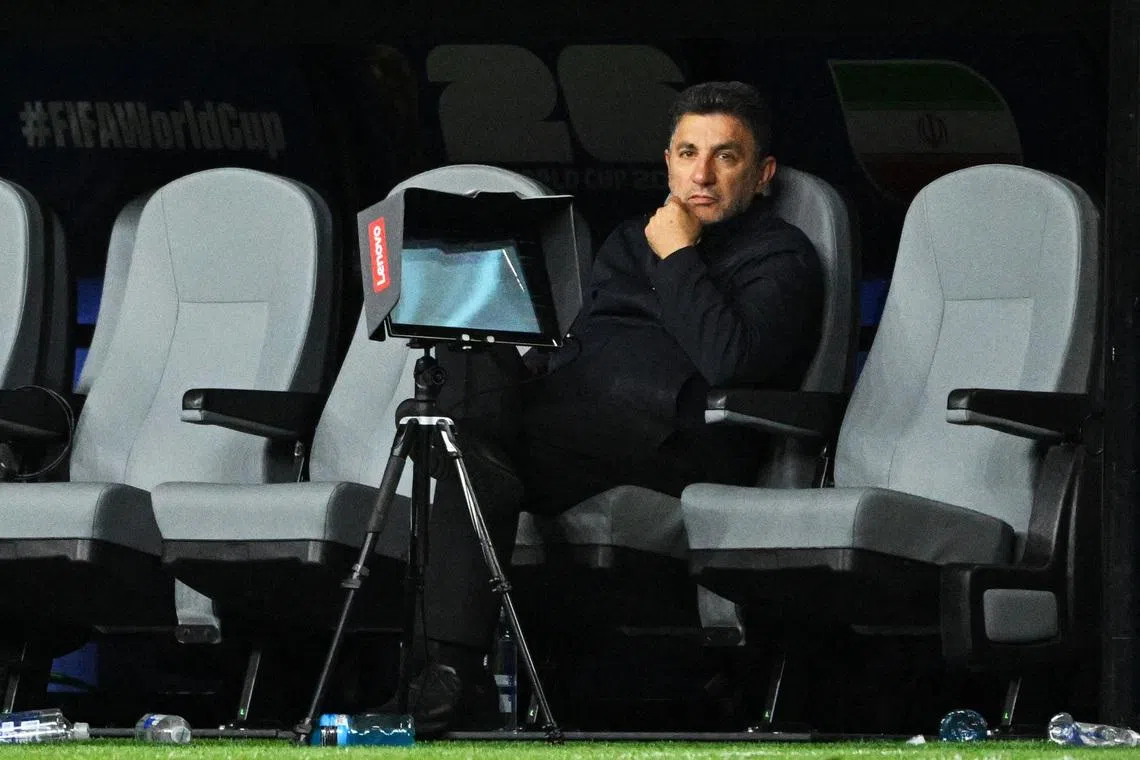 Soccer Football - FIFA World Cup 2026 - Group G - Egypt v Iran - Seattle Stadium, Seattle, Washington, U.S. - June 26, 2026 Iran coach Amir Ghalenoei after the match IMAGN IMAGES via Reuters/Troy Wayrynen