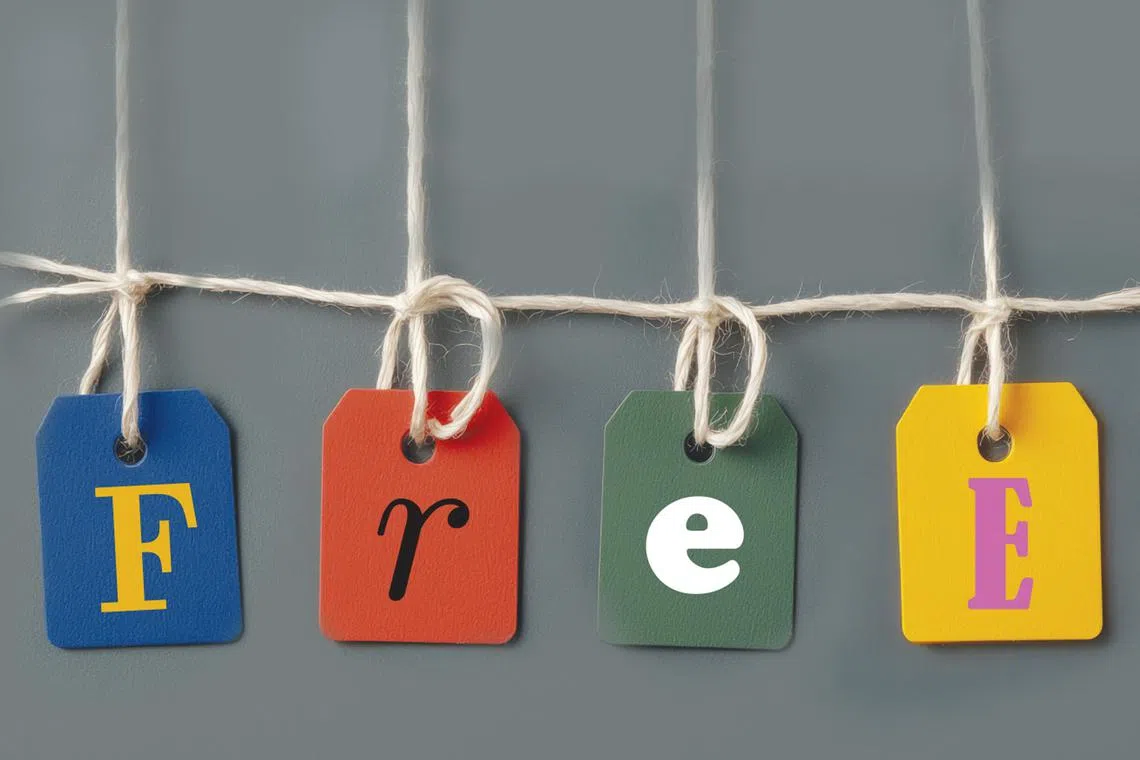 Deceptive ads play on our desire for bargains. Don’t let the lure of the four-letter word cloud your judgment, says the writer.