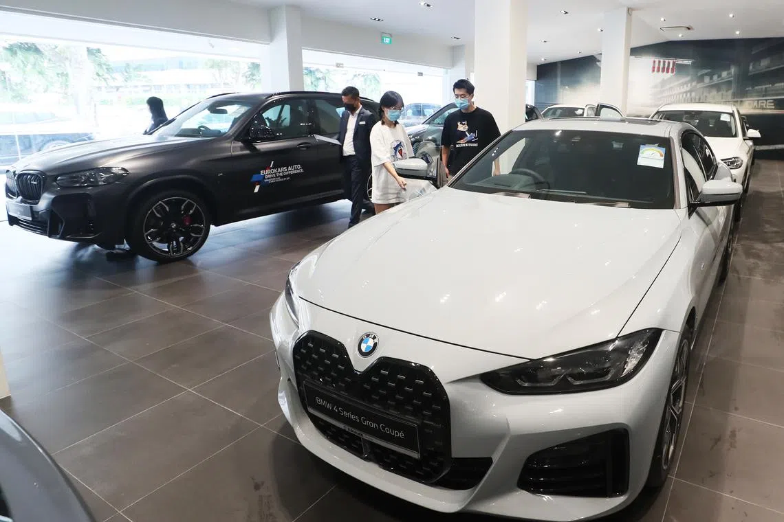 A newly announced increase in additional registration fee (ARF, or the main car tax) for higher-end cars will also contribute to the rise.