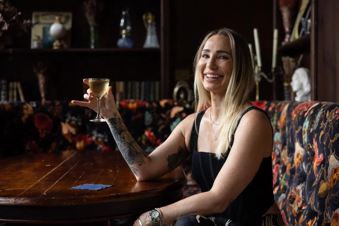 Ms Celia Schoonraad, 37, co-founder of Barbary Coast, says that her bar is no stranger to reinvention.