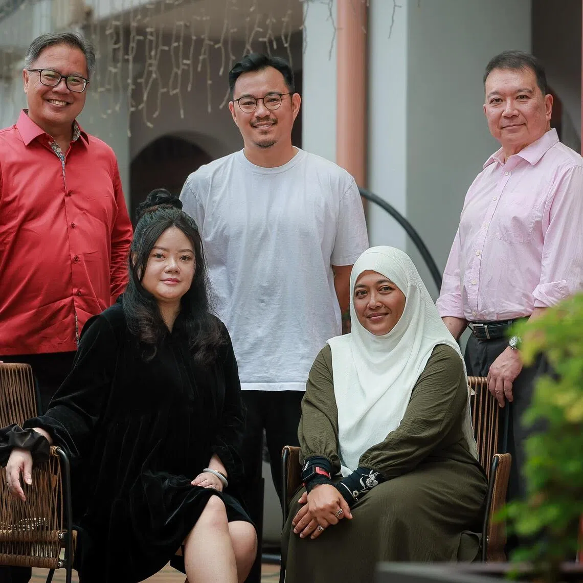 (Clockwise, from top left) Mr Ahmad Nizam Abbas, Mr Esmond Wee, Mr Wong Siew Hong, Ms Tahirah Mohamed and Ms Winnie Wong are among the over 60 people about a new book about differently wired minds.
