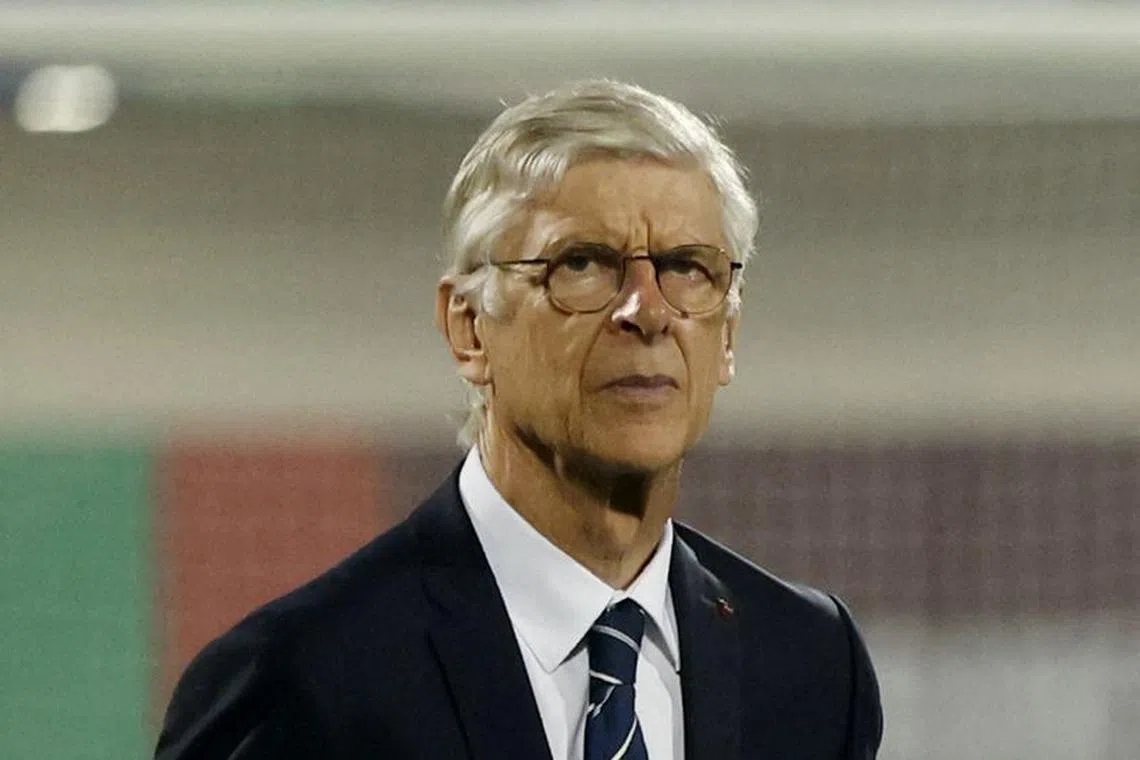 Soccer Football - World Cup - AFC Qualifiers - Group A - India v Qatar - Kalinga Stadium, Bhubaneswar, India - November 21, 2023  FIFA's Chief of Global Football Development Arsene Wenger is seen after the match REUTERS/Francis Mascarenhas/File Photos