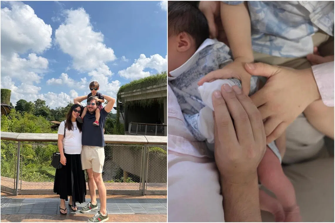 Actress Rebecca Lim has welcomed her second child, a baby girl weighing 3.6kg, adding to her growing family with husband Matthew Webster.