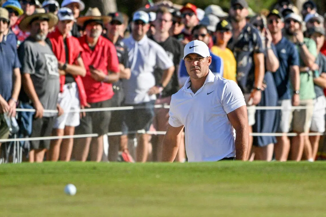 Four-time Major winner Brooks Koepka wears an air of confidence at all times. 