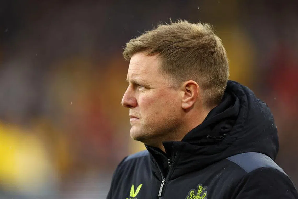 Soccer Football - Premier League - Wolverhampton Wanderers v Newcastle United - Molineux Stadium, Wolverhampton, Britain - October 28, 2023 Newcastle United manager Eddie Howe before the match REUTERS/Molly Darlington