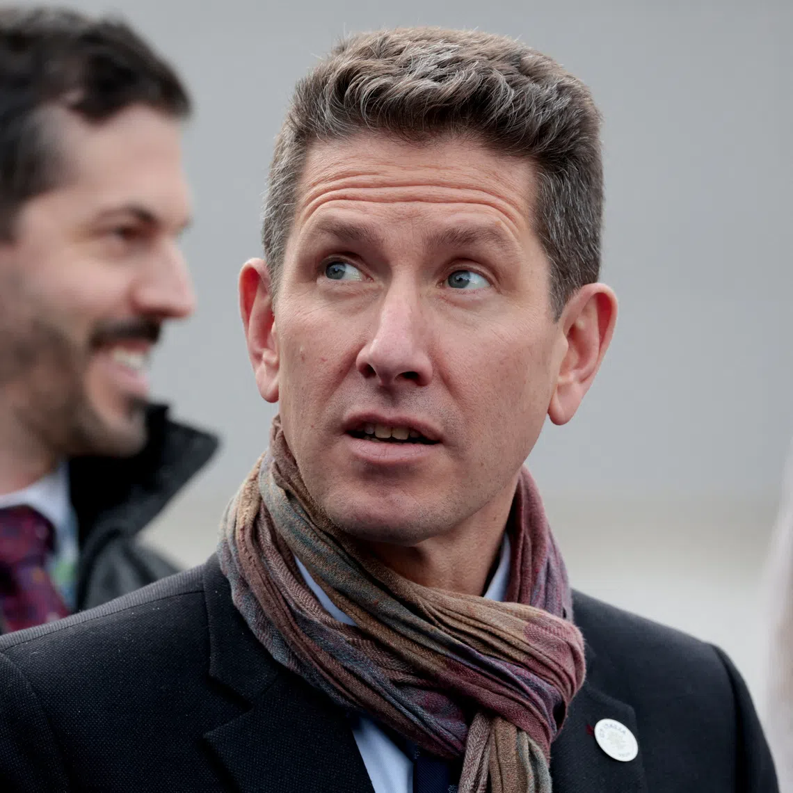 British Political Director at the Foreign, Commonwealth & Development Office (FCDO) Christian Turner looks on as he leaves on the second day of the G7 foreign ministers' meeting in Fiuggi, Italy, November 26, 2024. REUTERS/Remo Casilli