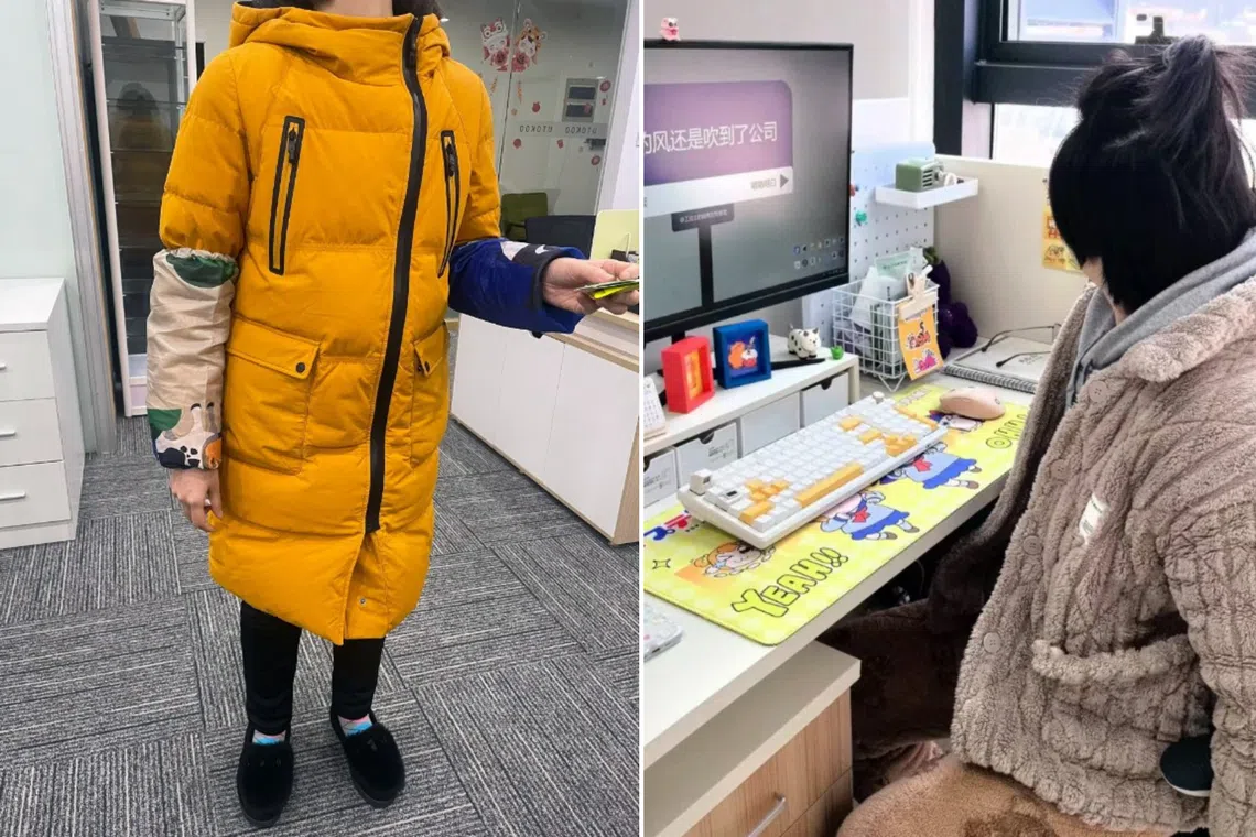 Young Chinese people are posting pictures of the "gross outfits" they are wearing to the office to push back against a life of ambition and striving.