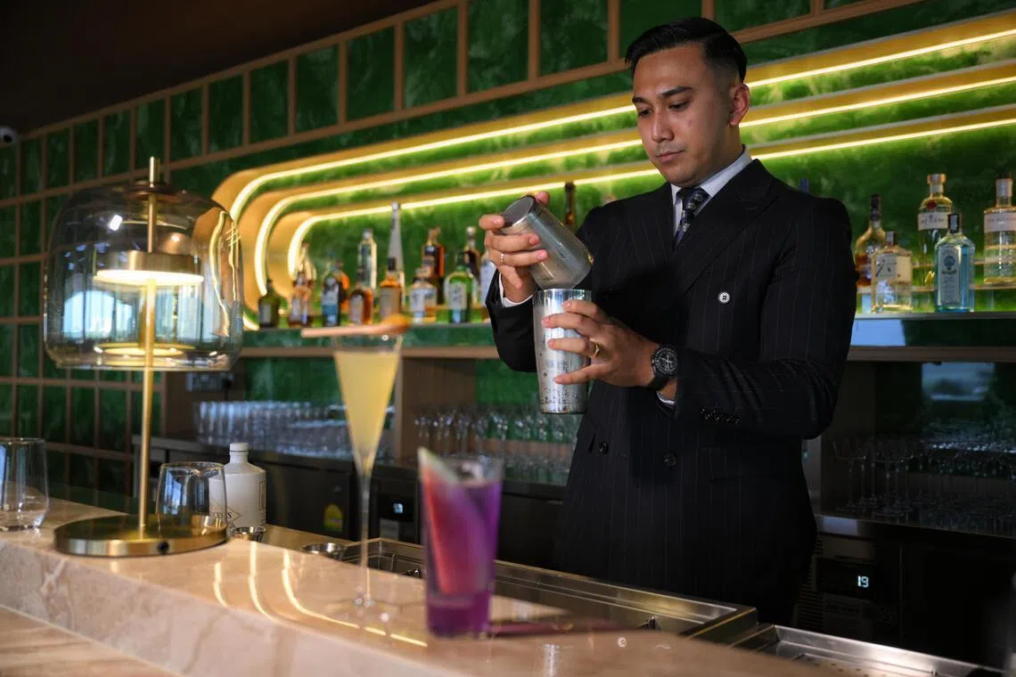 Xava Skybar’s group head mixologist Muhammad Yazid.
