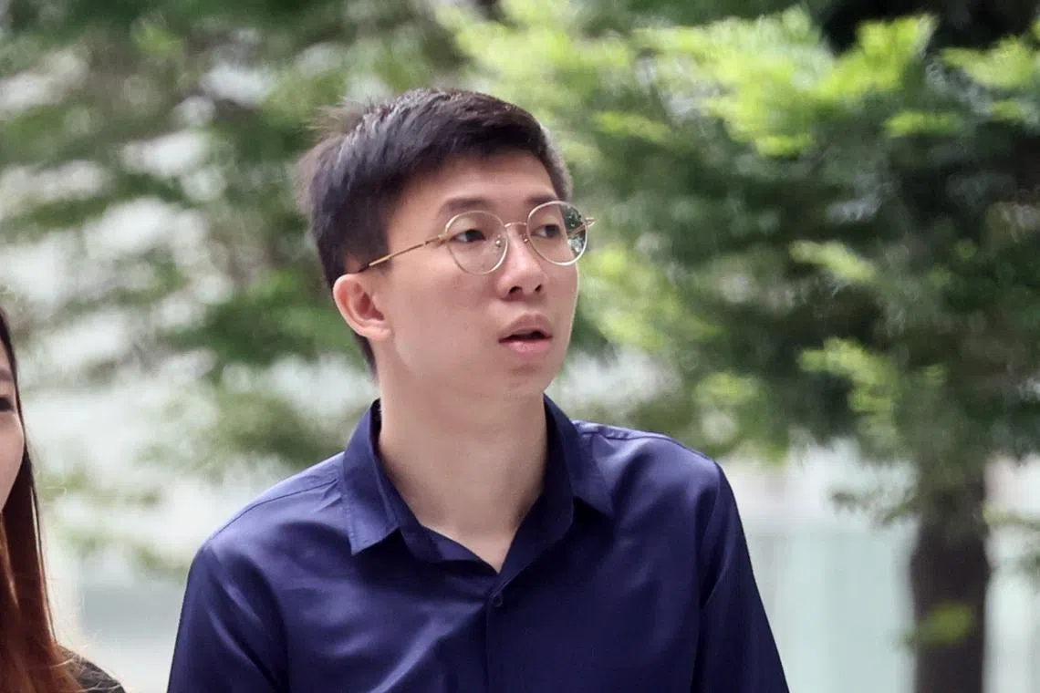 Eddie Ong was sentenced to three months’ jail on Nov 23 after pleading guilty to one count of criminal breach of trust.