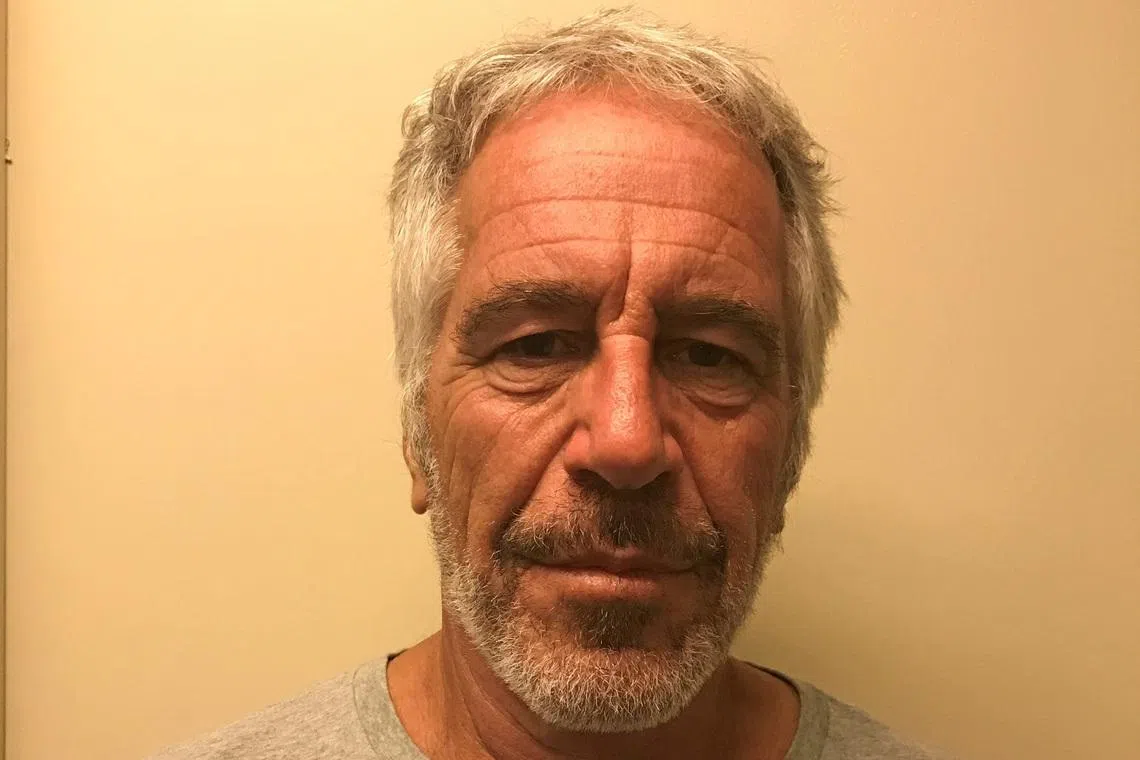 U.S. financier Jeffrey Epstein appears in a photograph taken for the New York State Division of Criminal Justice Services' sex offender registry March 28, 2017 and obtained by Reuters July 10, 2019.  New York State Division of Criminal Justice Services/Handout via REUTERS