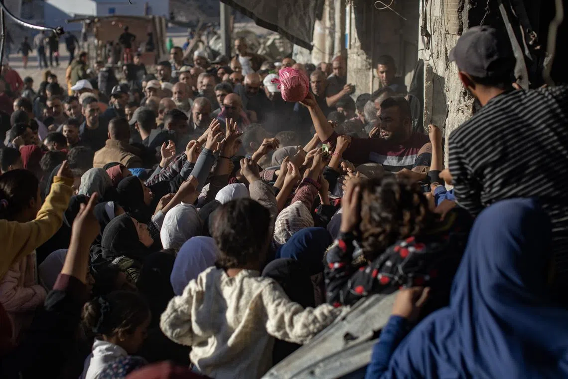 Food supplies cannot be brought it into Gaza because too few entry points are open and others are not safe enough.