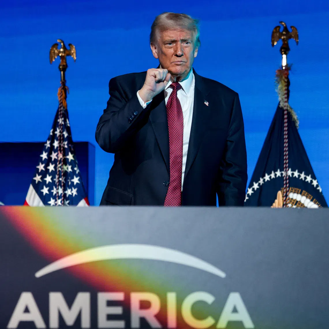 US President Donald Trump  acknowledged that the night had not gone well for Republicans and suggested they had lessons to learn from their loss.