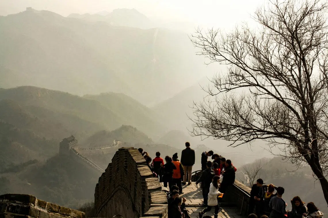visitors to the Badaling section of the Great Wall have been able to order food and emergency supplies on the Meituan platform.