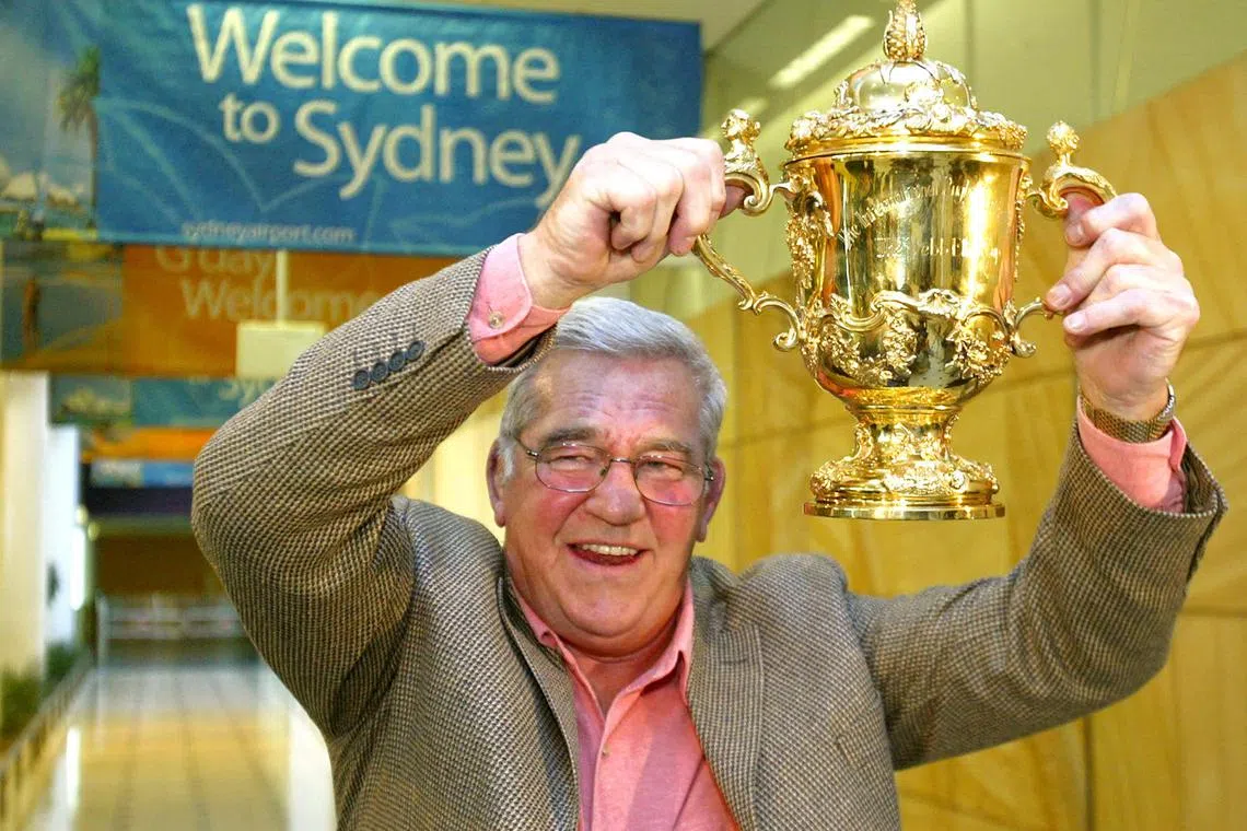 Syd Millar served as Ireland coach from 1973-75 and led the Lions on an undefeated tour of South Africa in 1974.