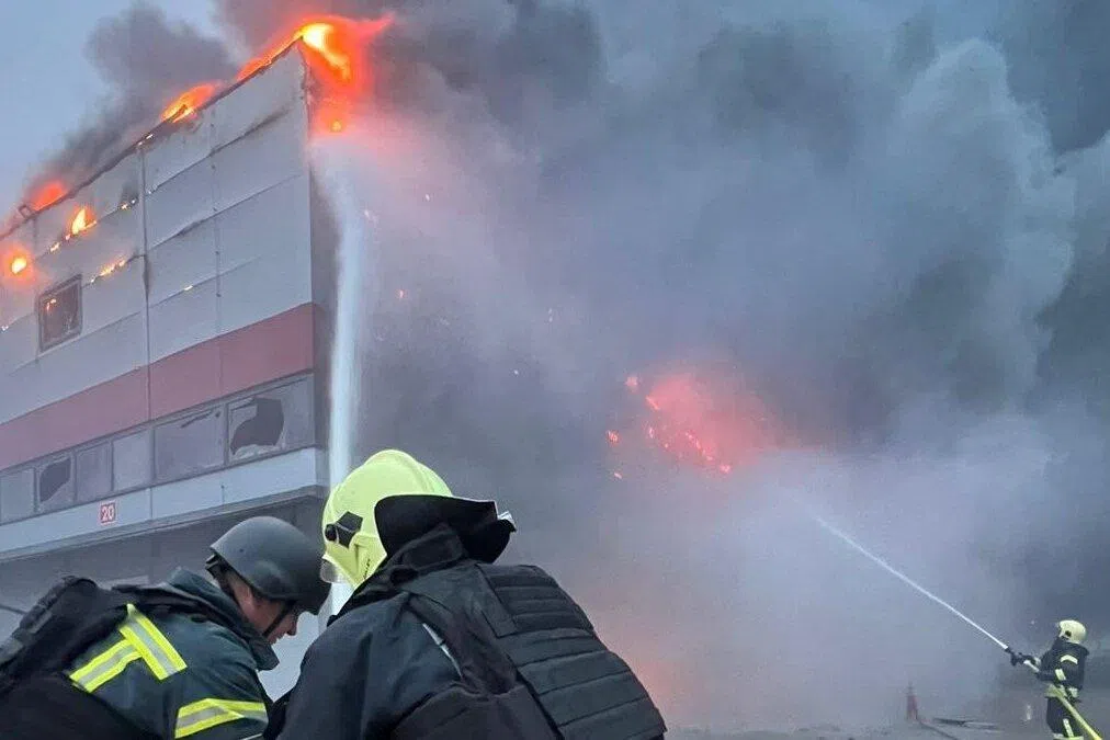 Russia fired 339 drones at Ukraine overnight, and over 360 drones during the day on April 1, Ukraine's air force said.