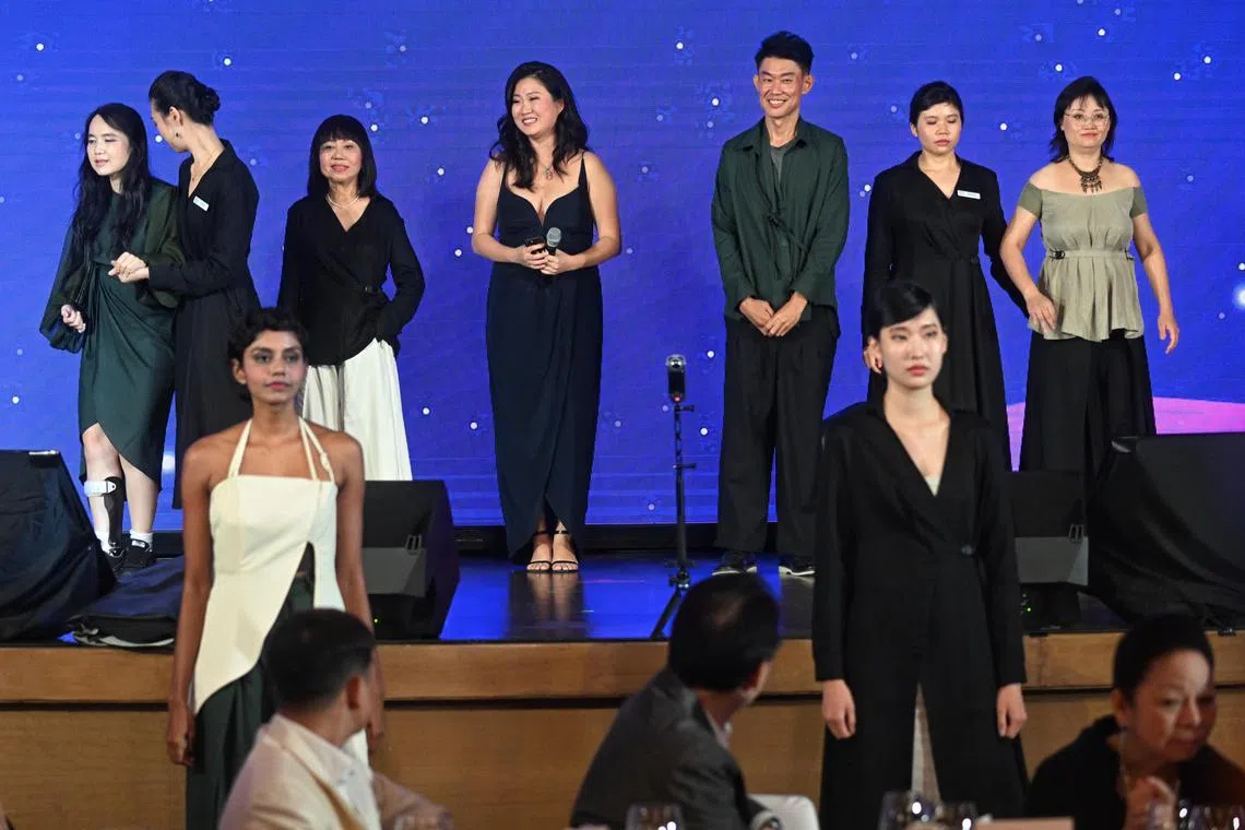 Inclusive fashion show featuring models from S3 stroke survivors by adaptive fashion label, Werable. (Werable has worked in collaboration with Social Service Agencies like S3 to develop a clothing line for ease of dressing for stroke patients and persons with acquired disabilities)

Stroke Support Station Charity Gala Dinner 2023 on May 5, 2023.