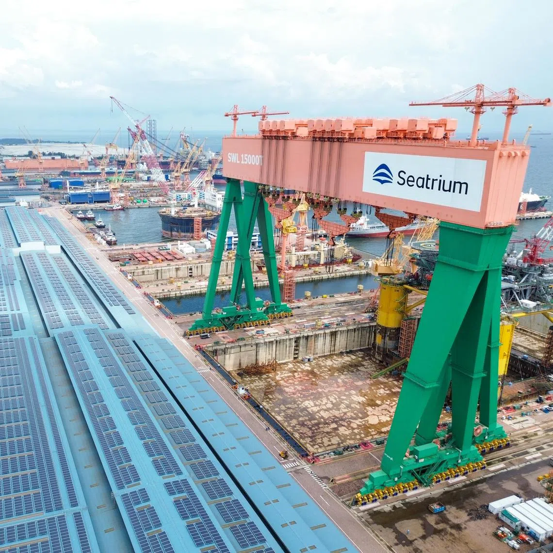 Seatrium has proposed a dividend of 1.5 cents per share to mark bouncing back from a net loss of $2 billion a year ago.