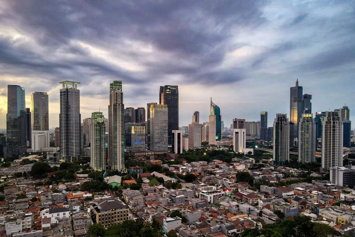 Growth in Indonesia's economy fell slightly in 2023 amid falling commodity prices.
