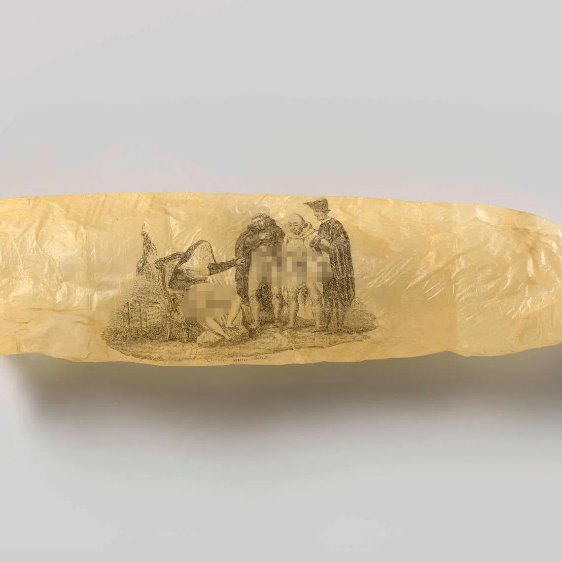 The rare artefact, likely a brothel souvenir, dates back to 1830.