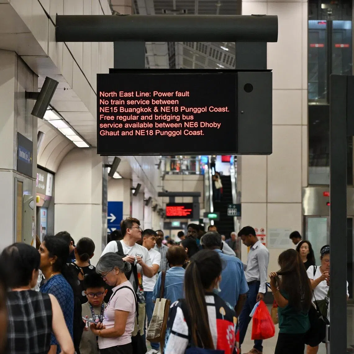 The disruption affecting the North East Line on Aug 12, 2025 lasted three hours, with the incident being one of at least 15 that plagued the MRT and LRT systems from July to September 2025.