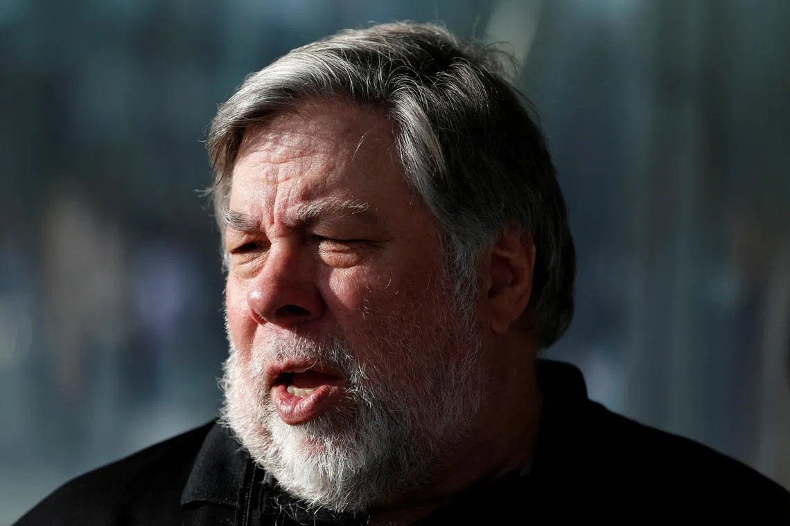 Maverick Apple co-founder Steve Wozniak on March 4 took aim at Big Tech’s “direct role” in US politics, saying figures like Mr Elon Musk are weighing too heavily in public life.