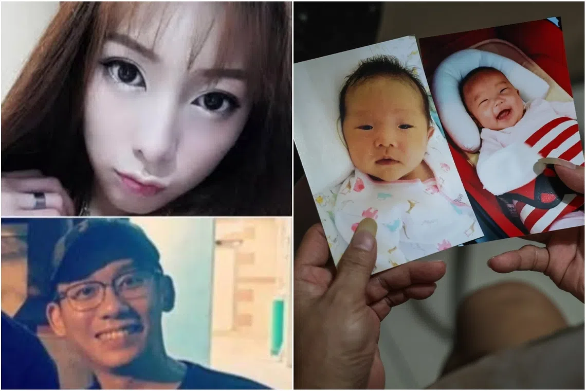 Megan was abused and humiliated by Foo Li Ping (top left) and Wong Shi Xiang for more than a year.