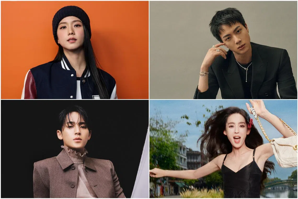 Eight out of the top 10 celebrities and influencers who dominated New York Fashion Week came from Asia, according to influencer marketing platform Lefty.