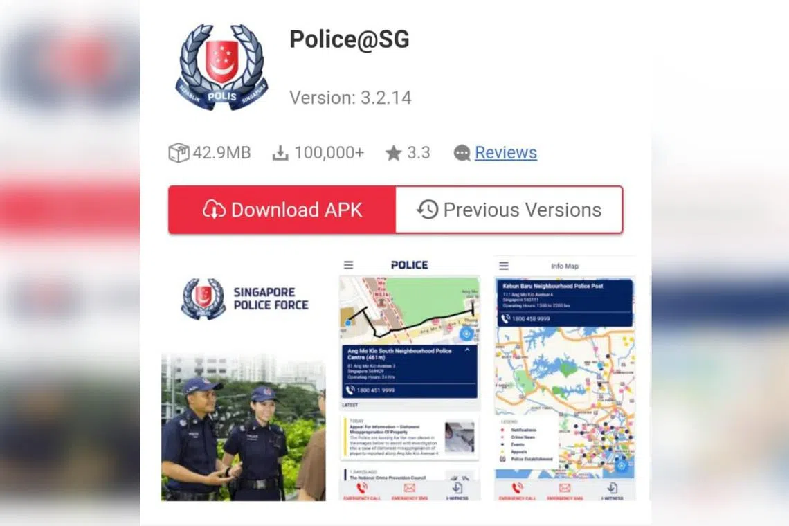 The police said that a report was lodged against the app, and they were looking into the matter. 