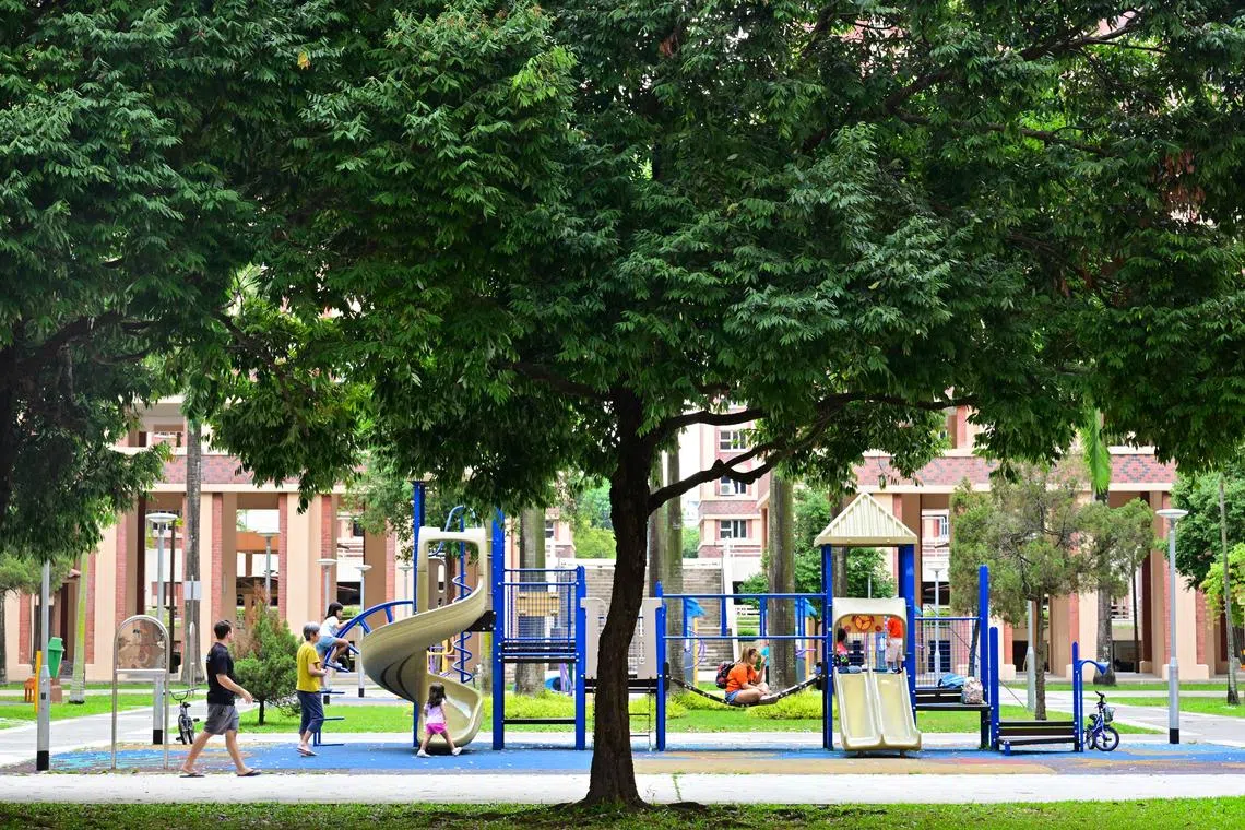 Why Singapore wants children to play with sand and swings again