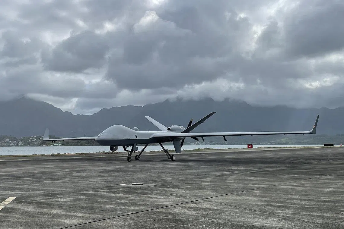 The US is asking India to “show” progress on the deal for as many as 30 MQ-9B SeaGuardian drones.