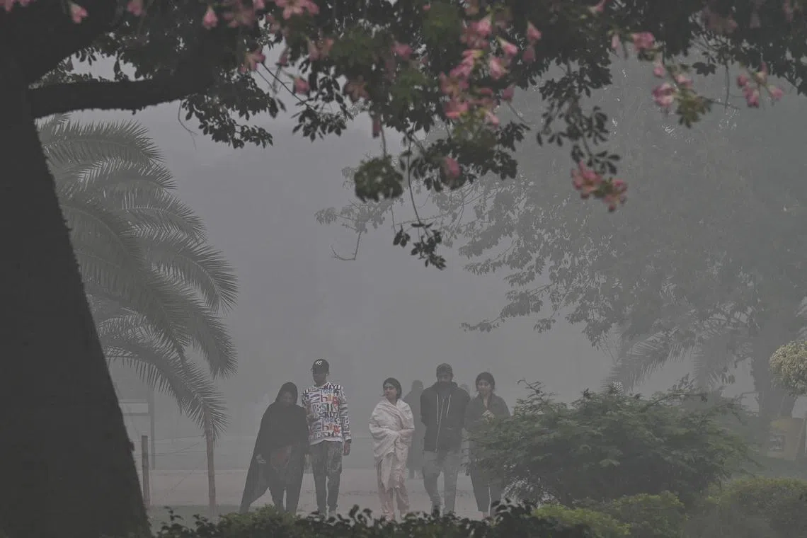 Pakistan’s most populous province of Punjab, of which Lahore is the capital, registers hazardous air pollution during the winter season.