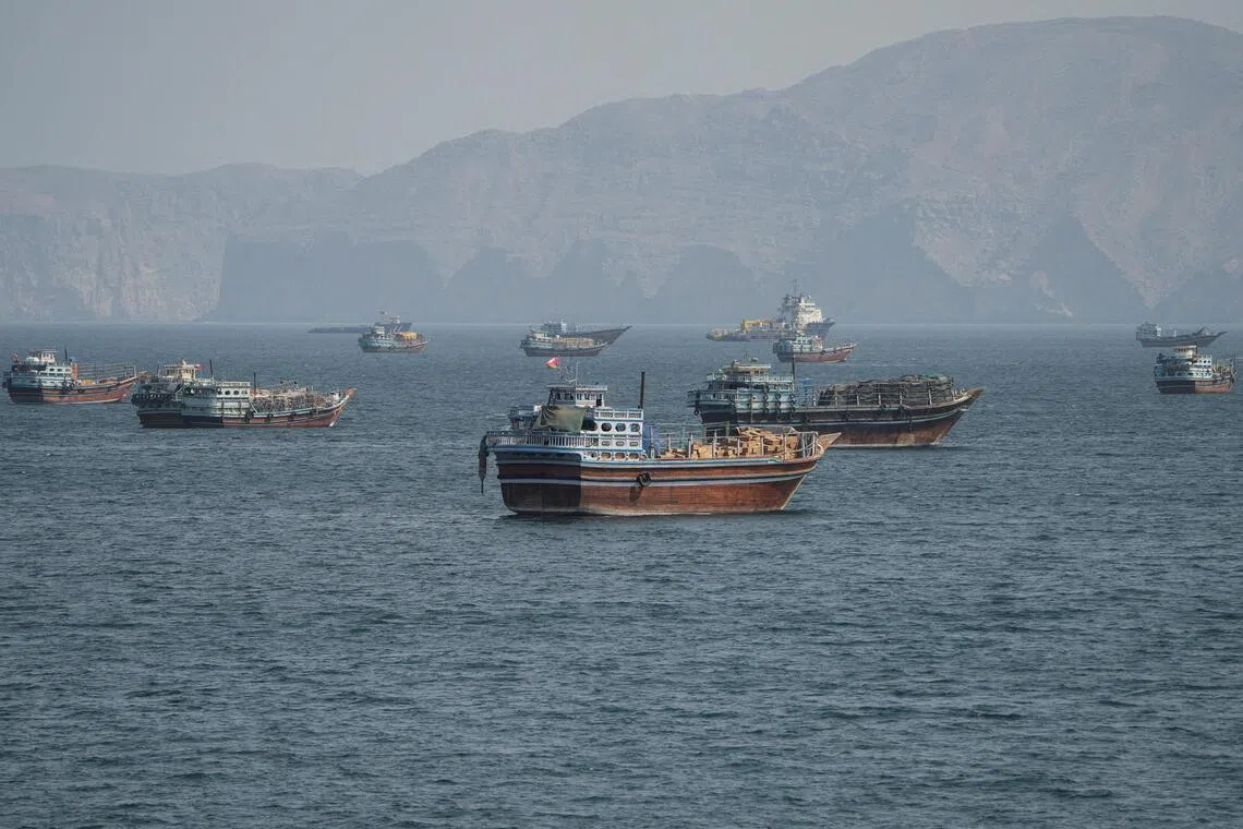 The US military last publicly issued a similar notice in mid-July, when it began its blockade of Iranian shipping.