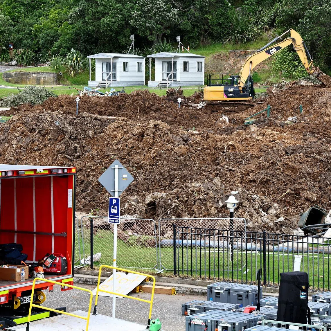 On Jan 25, efforts to recover the victims were suspended after a contractor driver noticed potential instability on the face of the landslide.