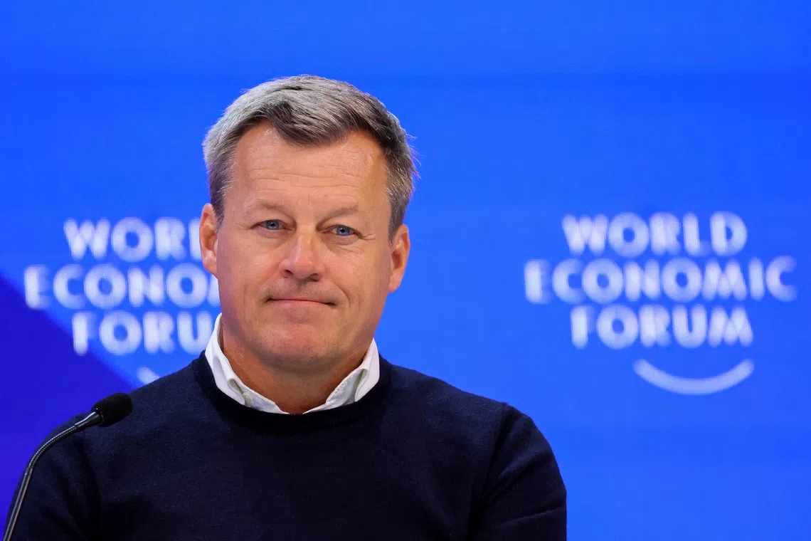 Jesper Brodin attends the 54th annual meeting of the World Economic Forum in Davos, Switzerland, January 17, 2024. REUTERS/Denis Balibouse