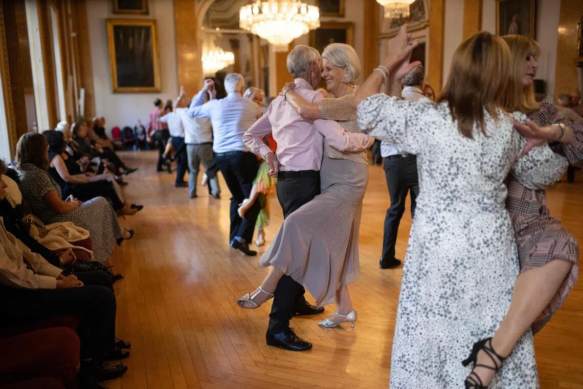British seniors fight loneliness with tea and a tango