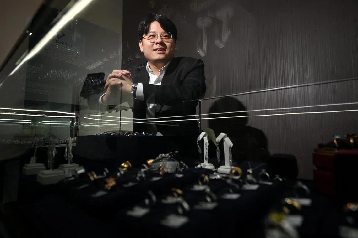 Mr Gabriel Tan is the co-founder and director of Mark Gabriel Fine Jewellers.