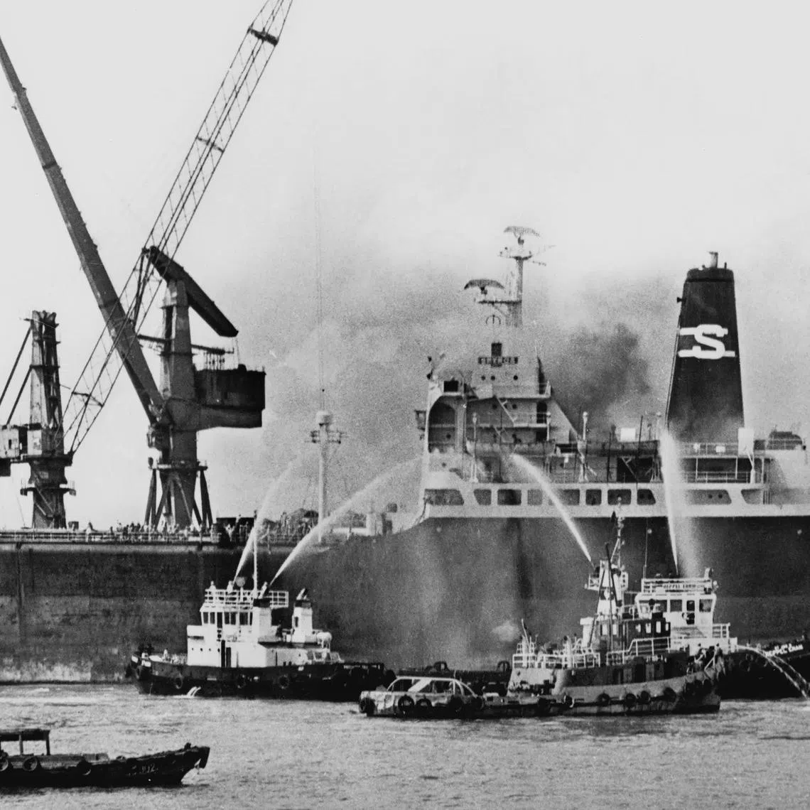 On Oct 12, 1978, an explosion on the Greek tanker Spyros at Jurong Shipyard killed 76 and injured 69 others.