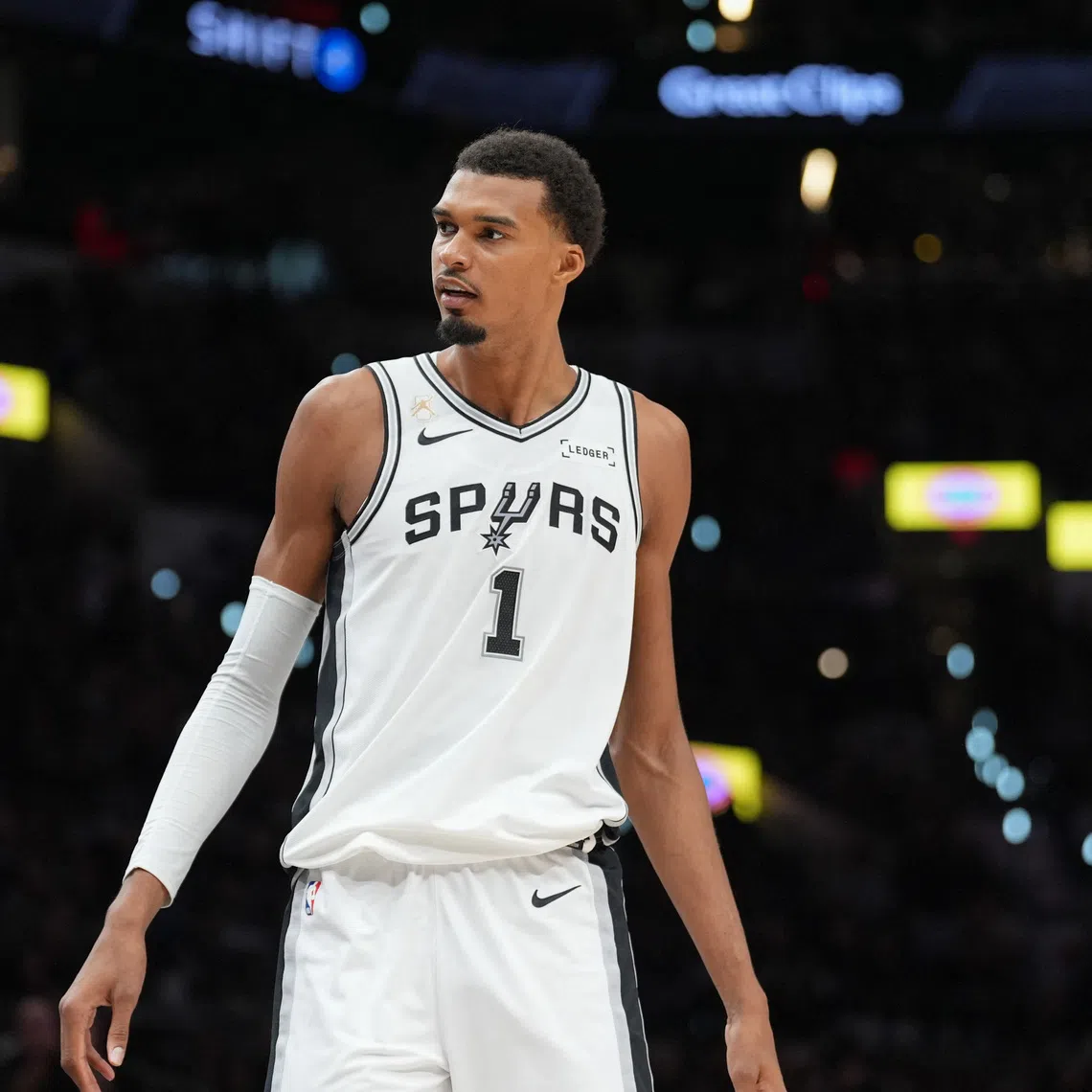 San Antonio Spurs forward Victor Wembanyama missed 12 of his 13 shots from the floor in a 116-104 defeat by the Thunder on Oct 20.