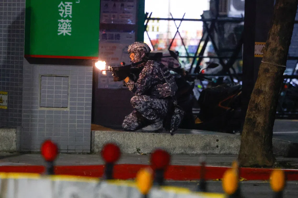 China calls Taiwan’s annual military drills a ‘wasteful charade’