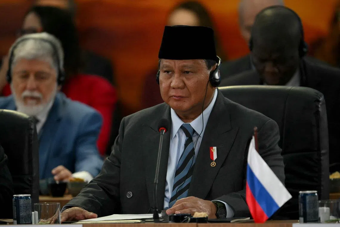 Mr Prabowo rose to power in 2024 in his third presidential bid.