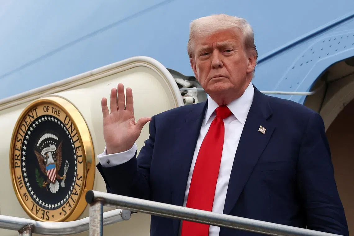 US President Donald Trumpsigned the executive order on Jan 20, his first day back in office, as part of his crackdown on immigration.