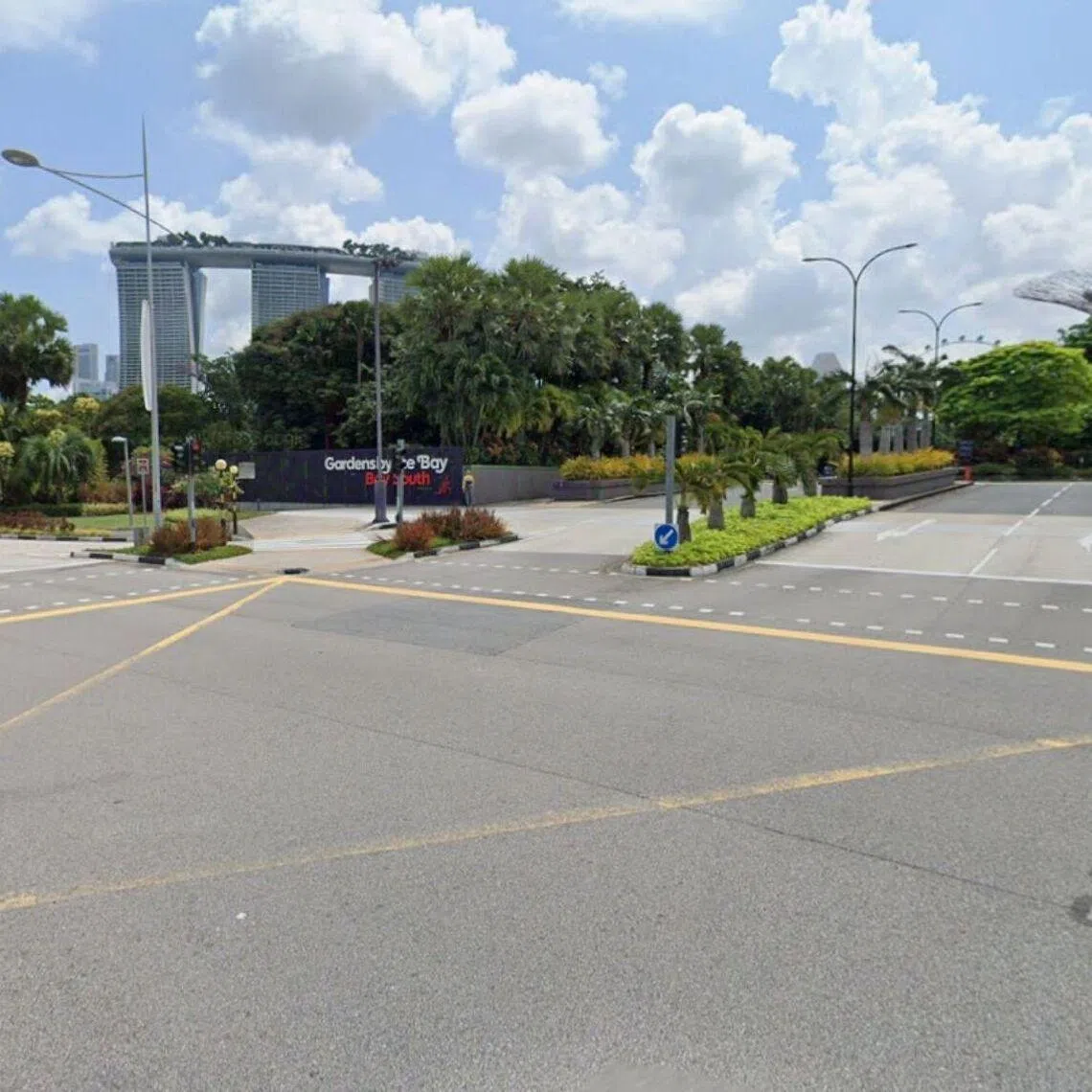 The collision happened at the junction of Marina Gardens Drive and Marina South Avenue on June 1.